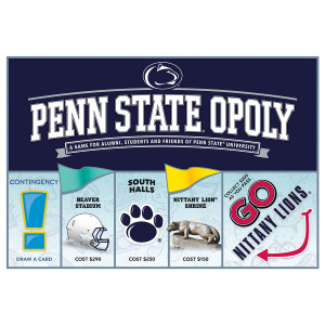 Penn State opoly board game box